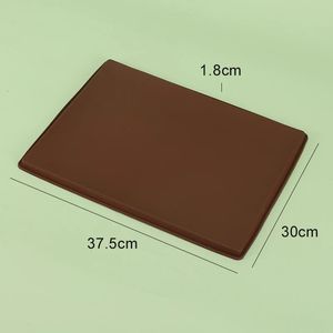 Ferramenta de rolo de bolo de silicone Swiss Pastry Pad Cozinha Baking Mat Macaron Pão Fazendo Bandeja Antiaderente Amassar A Massa 240325