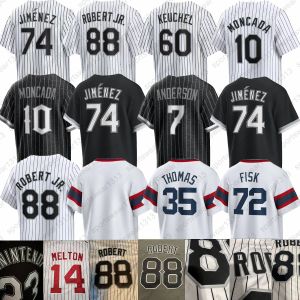 7 Tim Anderson Eloy Jimenez Jersey Luis Robert Baseball Andrew Benintendi White Sox Chicagos Vaughn Dylan يتوقف Yasmani Grandal Yoan Moncada Michael Mens