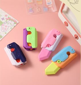 Carrot Knife Eraser Wholesale Creative Decompression Toy Eraser Used by Primary School Students in Kindergarten to Wipe Clean and Leave No Marks
