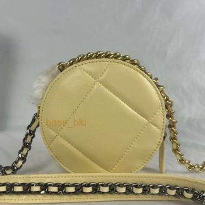 العلامة التجارية Mini Round Bun Bag Designer Womens Luxury Leather Leather Chain Mashion Crossbody Bag Wallet