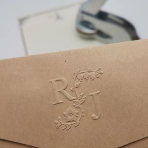 Projeto de artesanato seu próprio selo de gravador / selo personalizado para selo para personalização / selo de casamento