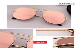 Nowa najwyższej jakości okulary przeciwsłoneczne Mężczyźni Blaze Pilot Pilot Genenal Sun Glasses Women Designer Sunglaze Mens Vintage Rd3583 UV 254L3443881