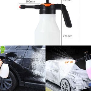 Upgraded Hand Pump Foam Sprayer Hand Pressurized Foam Sprayer Pressure Foam Cannon Snow Foam Nozzle Carwash Cleaning Car Motorcycle Home