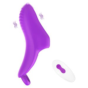 Sex Toy Par Vibrator Sex Toy Clait Finger Vibrator, Female Masturbator Vagina Stimulator med 9 vibrerande lägen, vuxna dildo leksaker för klitorisfläck kvinnor nöje