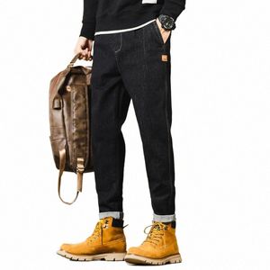 hiqor fi mäns casual lastbyxor fyra hav nya y2k jeans lösa rak denim kvalitet streetwear manliga joggar busin i5ci#