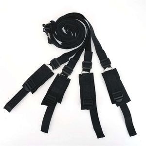 Bdsm bondage conjunto adulto jogo algemas tornozelo restrições sextoy casal escravo produtos sexuais erótico cama cinta sistema sm punhos macios