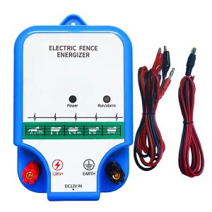 Gates Farm Electric Fence Energizer Livestock High Voltage Pulse Controller Sheep Horse Poultry Fence Energizer