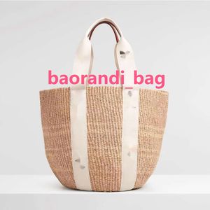 Straw Beach Basket Designer Torba Raffias Travel Zakupy 7A Wysokiej jakości torebka Women Women TOTE TOAT TOAVE Pochette Sprzęgło męskie torby na ramię