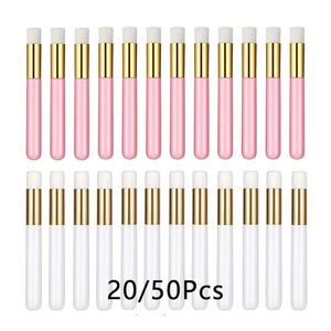 20/50p ögonfrans rengöringsborste ögonbryn näsa Blackhead Cleaning Brush Professional Soft Lash Extensions Cleaning Brush For Make Up 240313