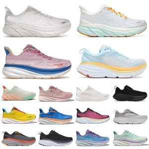 bondi 8 clifton 9 running shoes Carbon free People Harbor Mist Outer Space women mens trainers outdoor sports sneakers big size 46 47 13