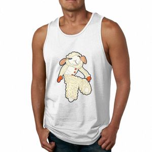 söt lambchop tank tops väst 100% stuga söt lambchop chop chop sock tv får djur docka cheep cheeps lamm plushie a60i#