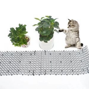 Cages Garden Anticat Net PP Prevent Cat Thorn Mat Garden Vegetable Plant Protection Mesh Pet Away Supplies gateras para gatos