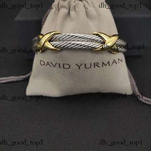 David Yurma Armband Dy Armband Designer Kabelarmband Fashion Jewelry for Women Men Gold Silver Pearl Head Cross Bangle Armband Dy Jewelry Man Christmas 362