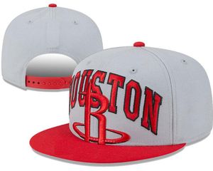 Houston''rockets''''all caps 2023-24 unisex luksusowy moda bawełna bawełniana czapka baseballowa kapelusz snapback hat haft haft haft wiosna letnia czapka hurtowa a