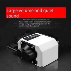 Accessories Highpower fish tank oxygen pump ultraquiet air compressor large volume air pump deep water special aquarium accessories220V25W