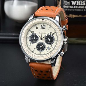 2023 Wristwatches Men's 6-pin Running Second Watch