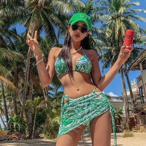 2024 NOWOŚĆ SUPESS SEXIC SICY Girl Bikini Swimsuit Korean Wind Net Red Red Swimsuit