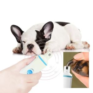 Schmerzloses Haustierpfoten-Nagelwerkzeug zum Schneiden der Nägel, Hundenagelschleifer, Hundenagelknipser, USB-wiederaufladbare elektrische Haustier-Reinigungsmittel