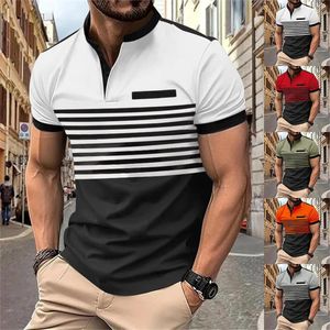 Men's T Shirts Men Set Oversized Shirt Fashion Spring And Summer Casual Short Sleeved Button Collar Solid Color
