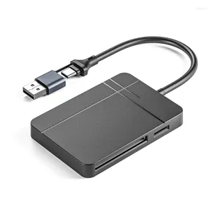 USB3.0 Typ C USB -kortförfattare 4 i 1 minnesläsareadapter