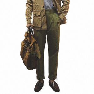 CK-0006 Mens Cott Wysokiej jakości swobodny wojskowy stylowe spodnie Mans Vintage Gurkha Pants Rozmiar 28-42 Q8PR#