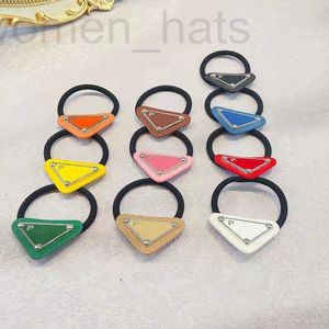 Pony Tails Holder designer Luxury Fashion for Woman Inverted Triangle Letter Designers Jewelry Trendy Personality Hair Clip 3JC4