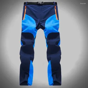 メンズパンツサマーキャンプトレッキングクイックドライメンズアウトドア戦術防水ハイキングスポーツ通気性の長いズボン