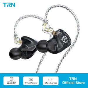 Hörlurar TRN X7 14BA Driver Unit In Ear Harts Earphone Balanced Amarture HiFi DJ Monitor Earuds With QDC Cable D ia Hörlurar TA1 MT1