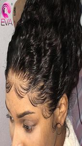 Perucas de cabelo humano de renda encaracolada sem glúteis pré -arrancadas 13x413x6 peruca frontal de renda para mulheres negras brasileiras jerry curl wig9167257