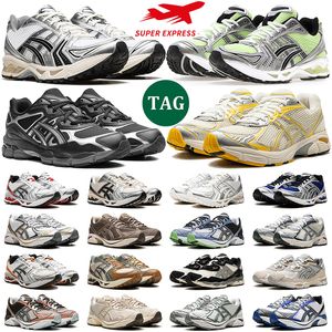 Asics Gel kayak 14 uomo scarpe da corsa GEL NYC Graphite Oyster Grey GT 2160 Crema Solar Power Oatmeal Pure Silver 1090 Bianco Arancione uomo trainer