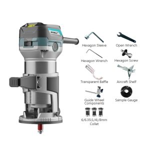 Trimmers 710W Electric Trimmer Router Wood Milling Machine 220V Carpentry Manual Trimming Tools Woodworking Laminate Trimmer Power Tools