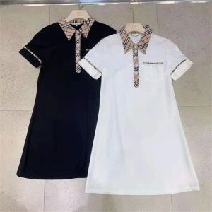 Kadın Günlük Elbiseler Yaz Bahar Bayanlar Elbise Moda Polo Bluz Giyim A-line etek Taze Tatlı Çoklu Renk Bodycon Blouses Asya Boyut M-4XL