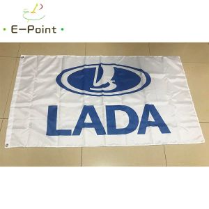 Accessories Russia Lada Car Flag 2*3ft (60*90cm) 3*5ft (90*150cm) Size Christmas Decorations for Home and Garden