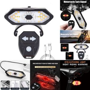 New Electric Rear Tail For M365 Pro 2 MI 4 Wireless Remote Control Taillight Scooter Turn Signal Safety Warning Light