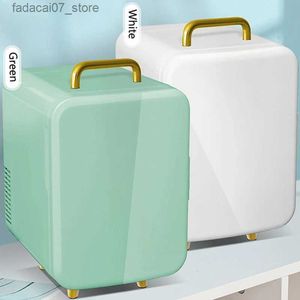 Refrigerators Freezers 4L mini refrigerant heater beauty constant temperature refrigerant 12V/220V household car skincare cream Q240326