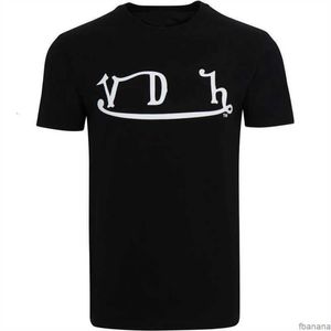 Men's T-shirts Vons Dutchs Tees Mens Casual t Shirt Summer Short Sleeve Pure Cotton Breathable Crew Neck Usa High Street Motorcyclist Trendy Tops 2024 New Arrival 9xcw