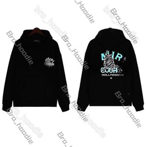 Bluza męska projektant bluzy amirir z kapturem dla człowieka amiriness pullover luksusowy amirity bluza damska hip hop odzież haft haft haftowe etykiety haftowe etykiety 784