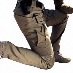 military Tactical Pants Men Special Combat Trousers Multi-pocket Waterproof Wear-resistant Casual Training Overalls Men Pants d9AS#