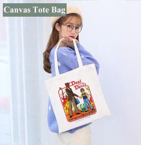 Blank Sublimation Handbag 3540cm White DIY Canvas Tote Bag Classic Storage Bags Outdoor Portable Backpack5733884