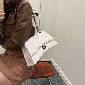 Bolsa de ombro marca desconto feminino pequeno e high-end óleo ampulheta para mulheres nova corrente ombro único crossbody na moda