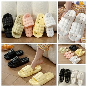 Slippers Homes Shoes GAI Slide Bedrooms Showers Room Warm Plush Living Room Soft Wearing Cotton Slipper Ventilate Woman Men pink white