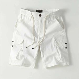 Men's Shorts 2024 Summer New Mens Casual Shorts Outdoor Multi Pocket Commodity Shorts All Matching Knee Length Fashion Shorts J240325