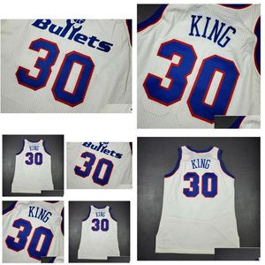 College Basketball Wears Rare Jersey Men Youth Women Vintage Bernard King Champion 1991 S Game WORNE utfärdade Retro High School Size S-5X OT4HP