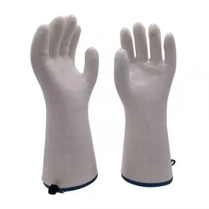 Handskar BBQ handskar grill värmebeständiga handskar som lagar grill långa handskar vattentät oljebeständig flytande silikongummiugn