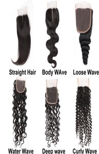 Meetu Cheap 8a Brazilian Virgin Human Hair44スイスレースストレートヘアボディルーズディープカーリーウォーウェーブミドル31538998