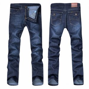 Męski swobodny jesienny jeansowy hip hop luźne prace LG spodnie dżinsowe spodnie 764i#
