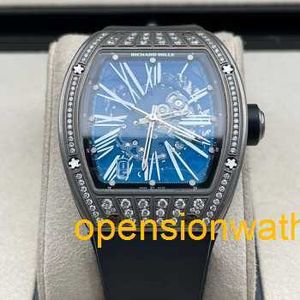 Herr RM Watch Richardmills Watches Herr Series RM-023 18K Rose Gold Original Diamonds Fashion Casual Automatic Mechanical Watch Platinum FN3T