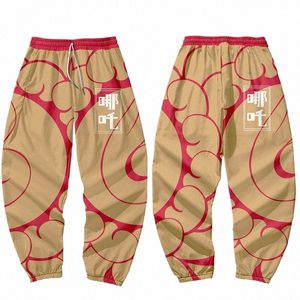 Oversize 6XL Homens Fi Chinês Carto Nezha Impresso Calças Harajuku Streetwear Hip Hop Macacões Harem Pants Sweatpants i2Vp #