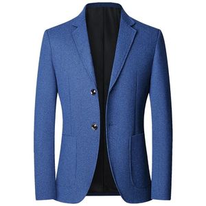 Giacca da uomo nuova primavera giacca da uomo casual slim fit alla moda giacca da uomo di alta qualità giacca da uomo taglia 4XL 240326