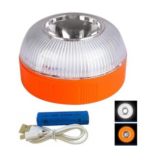 NEW Car Warning Light V16 LED Emergency Flashing Traffic Strong Magnetism Induction Strobe Charging Approved Auto Warn Lamp